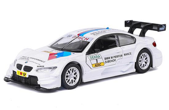 1:42 BMW M3 DTM E92 Model Car Alloy Diecast Toy Kids Collection Gift White