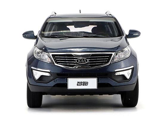 Dark Blue KIA Sportage R Die Cast Mini Car Pull back wheel 1:36 Scale 