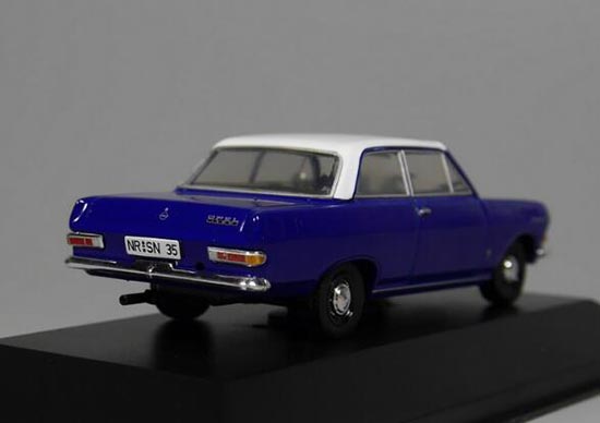 Ixo Opel Rekord A Die-Cast Metall 1963 1:43 in Vitrine Fertigmodell Modellauto 