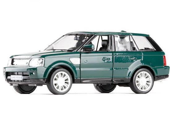 land rover and horse box toy
