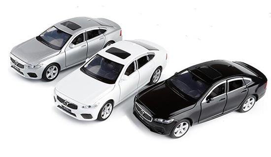 1/18 Volvo S60 S60L T5 Diecast Model Car Toys Kids Boy Girl Gifts White/Gray