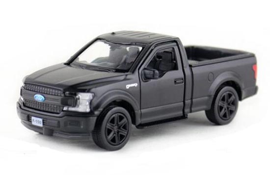 Zinc Alloy Toy Car for Kids Black TGRCM-CZ 1/36 Scale F150 Pickup Truck Casting Car Model Pull Back Vehicles Toy Car for Toddlers Kids Boys Girls 