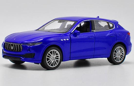 1:43 Scale Maserati Levante SUV Model Car Diecast Toy Pull Back Blue Kids Gift 