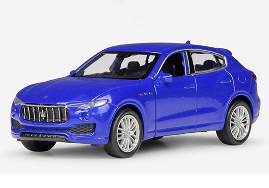 1:43 Scale Maserati Levante SUV Model Car Diecast Toy Pull Back Blue Kids Gift 