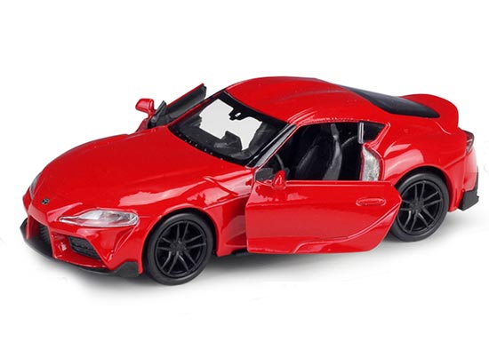 Details about   Toyota Supra Sports Car 1:36 Model Car Diecast Toy Vehicle Pull Back Red Kids 