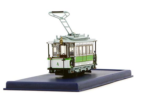 1/87 Scale Atlas Tram LE CRABE AUX PINCES D'OR Diecast Vehicles Model Toy