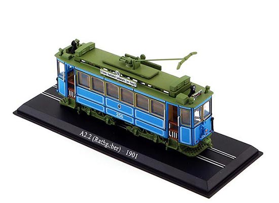 1/87 Atlas 1901 Rathgeber A2.2 OH Scale Tramways Model 