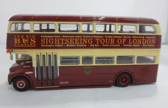 diecast double decker bus
