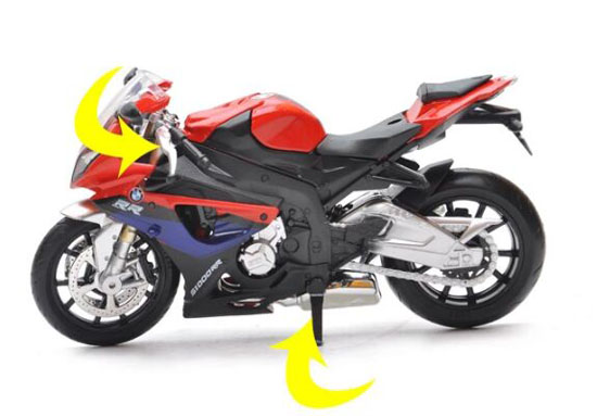 bmw s1000rr diecast model