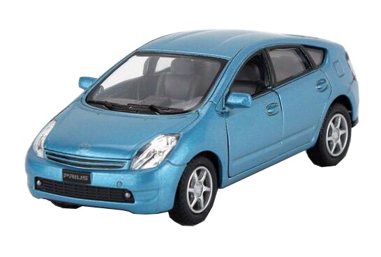 Die cast toyota prius blue