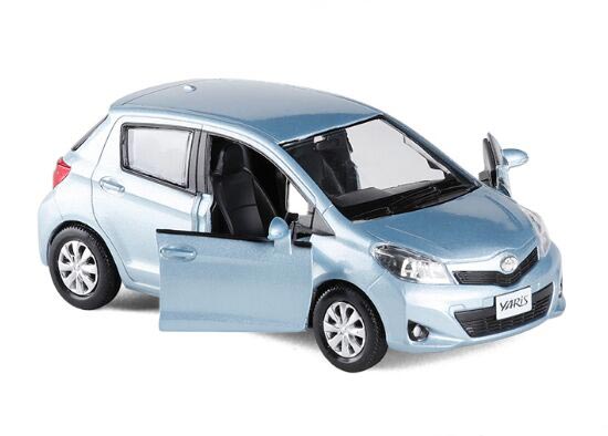 Details about   1:36 Toyota Yaris Model Car Diecast Gift Toy Vehicle Doors Open Silver Kids