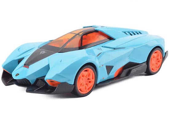 Gray / Blue / Pink / Green 1:32 Diecast Lamborghini Egoista Toy 