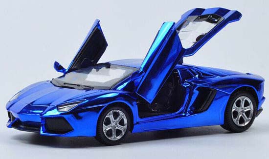 Purple / Blue / Golden Kids 1:32 Diecast Lamborghini ...