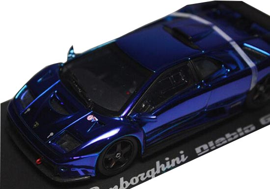 Red / Blue 1:43 Scale KYOSHO Diecast Lamborghini Diablo GTR 