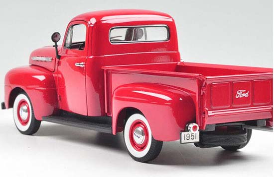 WELLY 1951 FORD F1 PICKUP RED LOOSE 1:64 SCALE