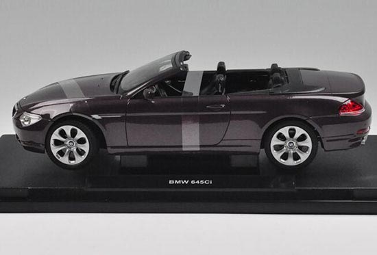 Brown 1:18 Scale Welly Diecast BMW 645CI Model [NB9T862 