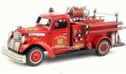 Red Large Scale Vintage 1941 Chevrolet Fire Fighting Truck Model