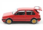 1:64 Scale Red Diecast VW Golf GTI Mk2 Hatchback Model