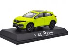 1:43 Yellow / Black/ White Diecast 2019 Honda XR-V SUV Model