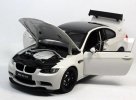 Orange / White 1:18 Scale Kyosho Diecast BMW M3 GTS Model