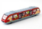 Kids Blue / Red / Yellow / Green Diecast City Tram Toy