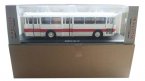 White 1:42 Scale Diecast Ikarus 556 Bus Model