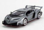 Kids 1:32 Yellow /Pink / Green / Gray Diecast Lamborghini Veneno