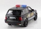 Black 1:36 Scale Kids Police Diecast Range Rover Toy