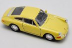 Kids 1:36 Scale Welly Yellow Diecast Porsche 911 Toy