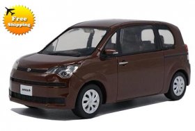 1:30 Yellow / Brown / Black / Silver Diecast Toyota Spade Model