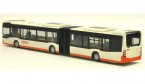 Rietze White 1:87 Scale Mercedes-Benz Citaro Articulated Bus