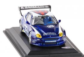 1:43 Scale Blue Diecast 2004 Maserati GranSport Trofeo Model