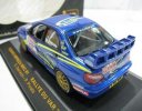 Blue 1:43 NO.1 IXO Diecast Subaru Impreza WRC 2004 Car Model