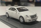 White / Red 1:64 Scale Diecast 2008 Cadillac CTS Model