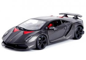 Gray 1:24 Bburago Diecast Lamborghini Sesto Elemento Model