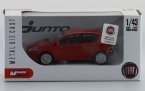 Red 1:43 Scale Mondo Motors Diecast Fiat Punto Model