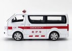 White 1:32 Scale Ambulance Kids Diecast Toyota Hiace Toy