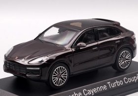 Brown 1:43 NOREV Diecast Porsche Cayenne Turbo Coupe Model