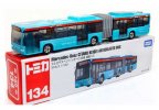 Long Scale Blue TOMY Articulated Design Mercedes-Benz City Bus
