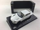 White 1:43 IXO Diecast Lamborghini ESTOQUE 200 Model