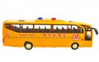 Yellow Kids Plastics Chinese School Bus Toy