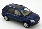 1:18 Scale Blue / White Diecast Kia Sportage SUV Model