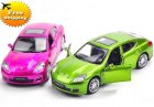 Pink / Green 1:43 Scale Kids Diecast Porsche Panamera S Toy