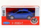 1:36 Scale Welly Red / Blue Kids Diecast Hyundai Elantra Toy