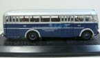 Blue 1:72 Scale Atlas Diecast Ikarus 60 1952 Bus Model