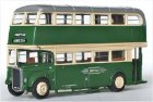 1:76 Green EFE British Leyland Chieftain Double Decker Bus Model