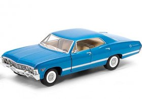 1:43 Blue /Red /Black /White Diecast 1967 Chevrolet Impala Toy