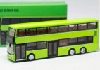1:110 Scale Green Diecast Singapore Double Decker Bus Model
