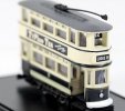 White Mini Scale Oxford Die-Cast Birmingham Tram Model