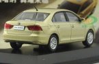 Champagne / Blue / Gray 1:43 Diecast VW New Santana Model